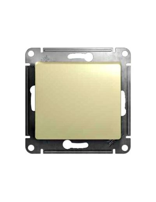 Выключатель кнопочный Glossa 1 кл