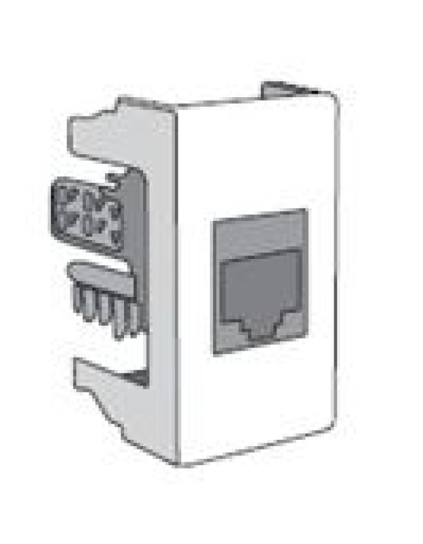 Компьютерная розетка RJ-45 кат.5E 1м