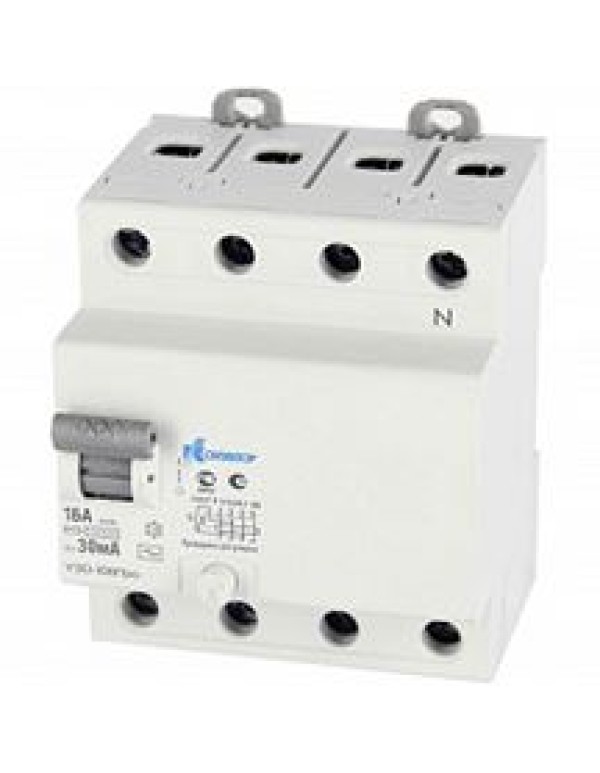 УЗО-100Про, 4P, 32A, Idn-30mA, тип AC