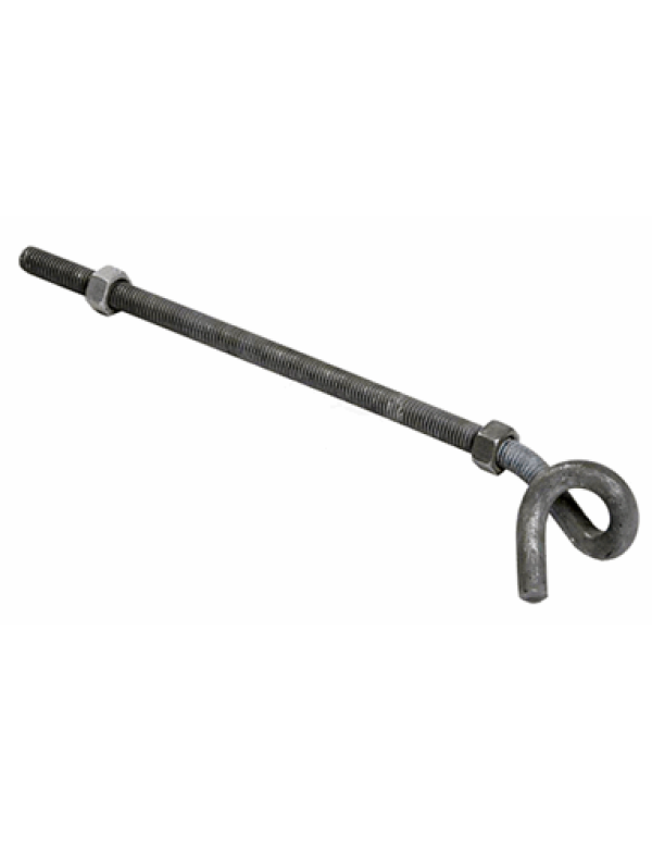 Крюк спиральный КСА12-250/200 (BQC 12-250) | UKS-12-12-250 | IEK