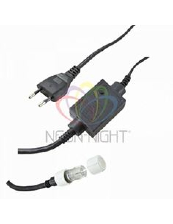 Контроллер для LED гирлянд  СЕТОК  серии 215-0.. 3W, 340W, 4 выхода, 8 программ  NEON-NIGHT