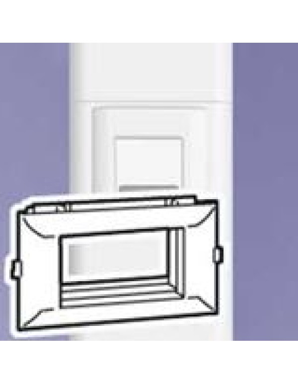 Суппорт  Mosaic 4 модуля  CV110 белый 32352 Legrand