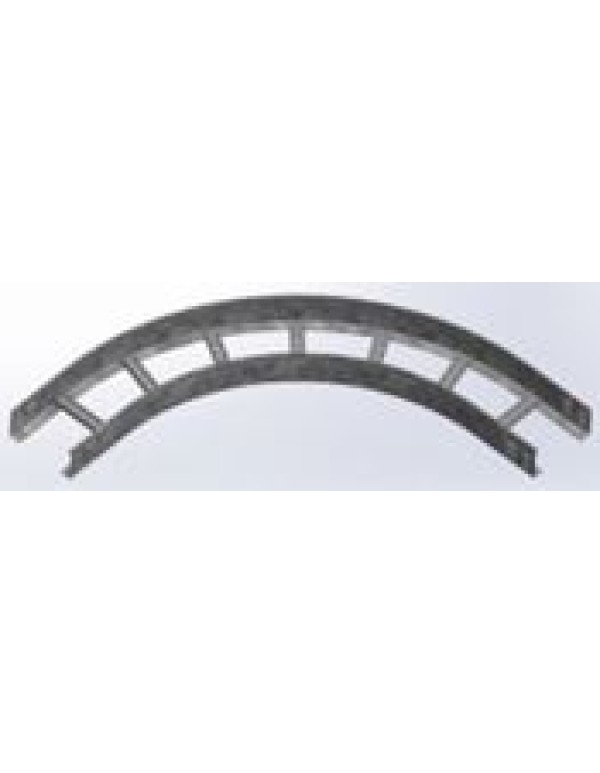 Поворот 90гр ПЛНЛО 200х100 для лестничного лотка НЛО Ostec