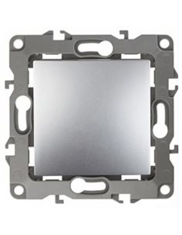 Переключатель 1 кл. 10А 250В алюминий Эра12