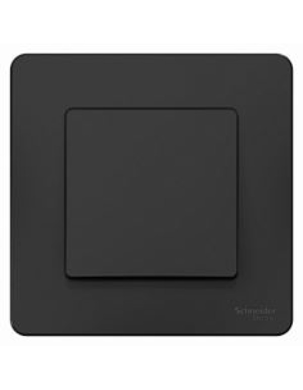 Переключатель 1-кл. 10А,Антрацит BLANCA