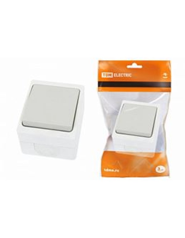 Переключатель  1-кл. О/У IP54 10А  Вуокса  TDM