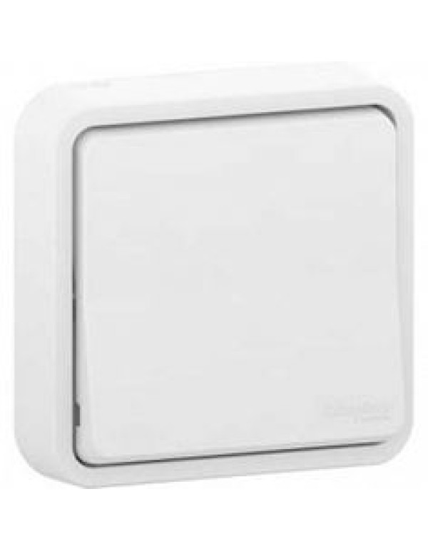 Переключатель 1-кл С/У, белый, IP55