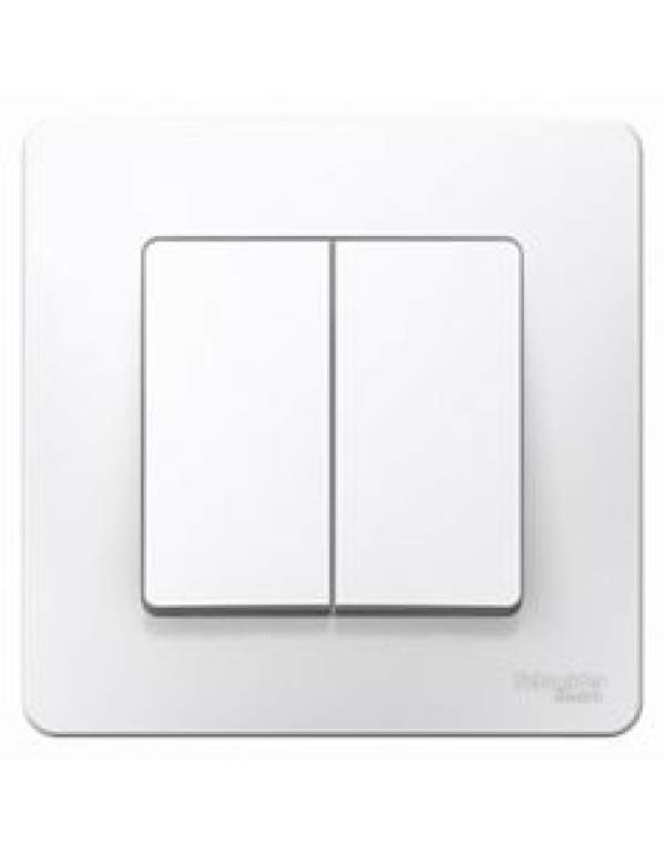 Переключатель 2-кл. 10А,Белый BLANCA