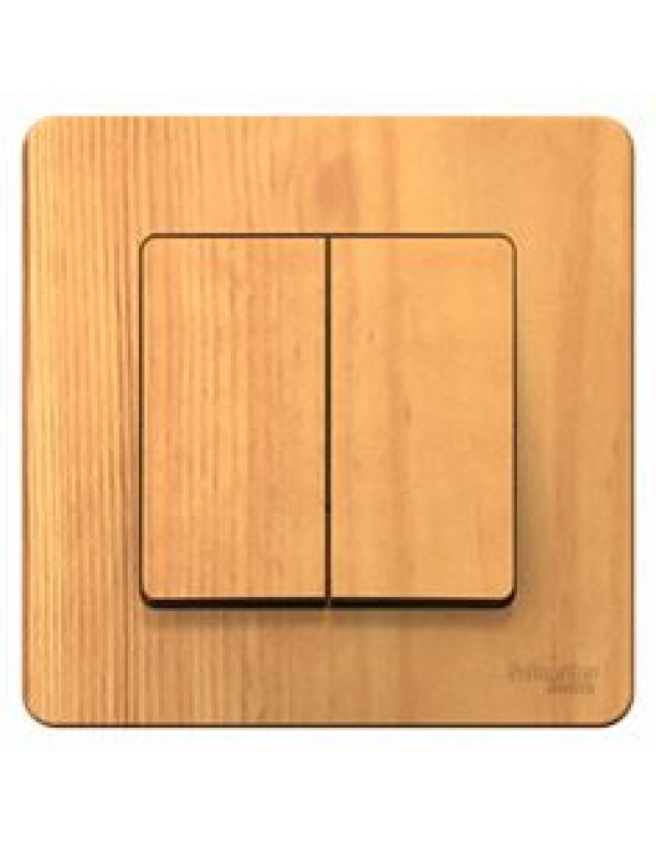 Переключатель 2-кл. 10А,Ясень BLANCA