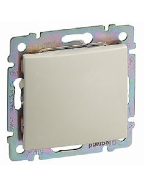 Переключатель Legrand Valena Classic 1-клавишный механизм с накладкой бежевый (695602)
