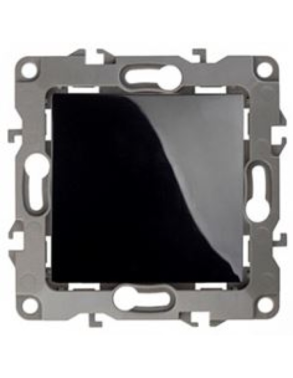 Переключатель промежуточный 10А 250В чёрный  Эра12