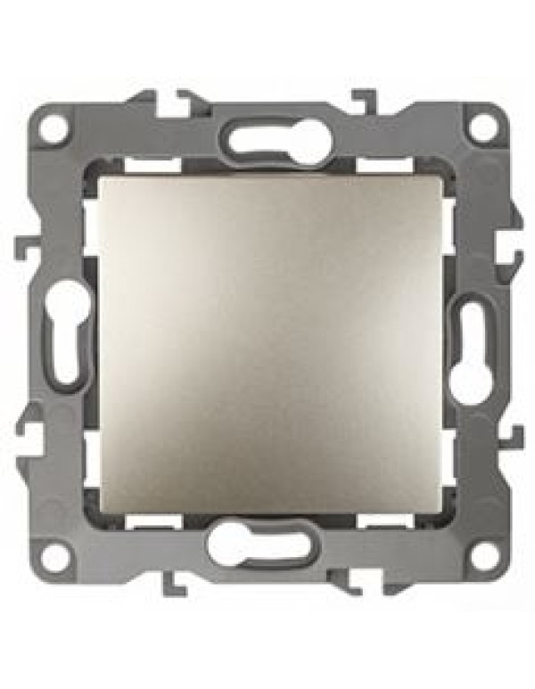 Переключатель промежуточный 10А 250В шампань Эра12