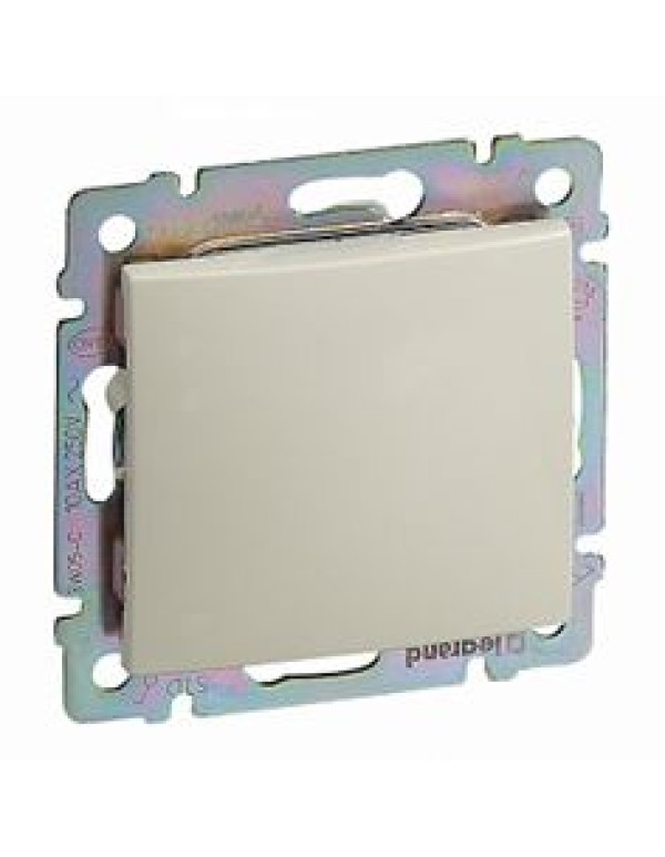 Перекрестный переключатель Legrand Valena Classic 1-клавишный механизм с накладкой бежевый (695608)