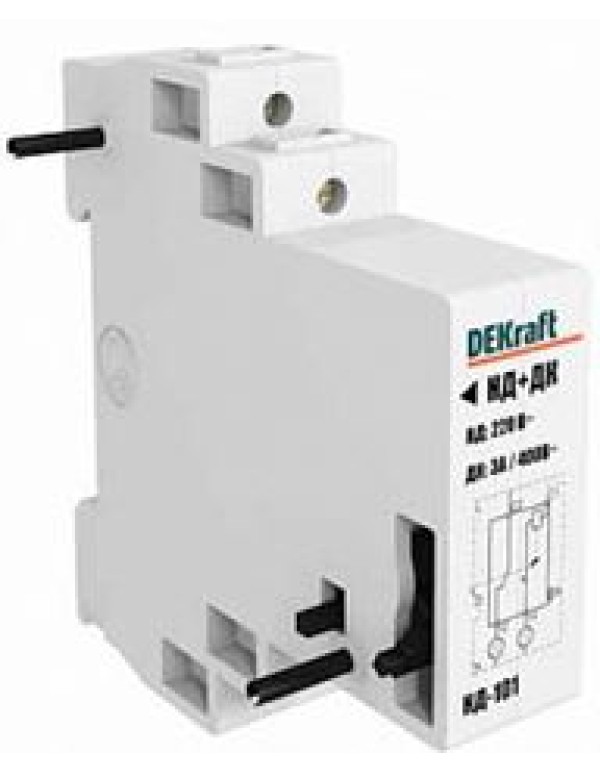 Расцепитель независимый c доп. контактом  24В