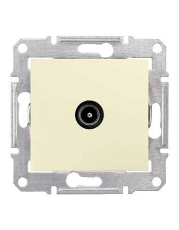 Розетка TV Sedna оконечная 1DB бежевая