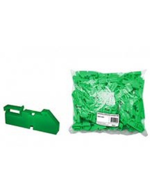 Изолятор на DIN рейку зелёный SQ0810-0003 TDM