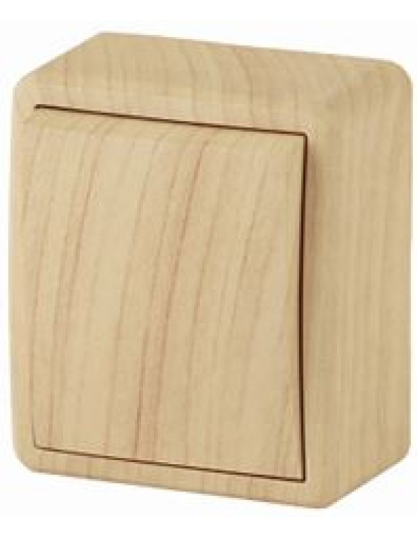 11-1203-11 ЭРА Переключатель, 10АХ-250В, ОУ, Эра Эксперт, сосна (16/160/3200)