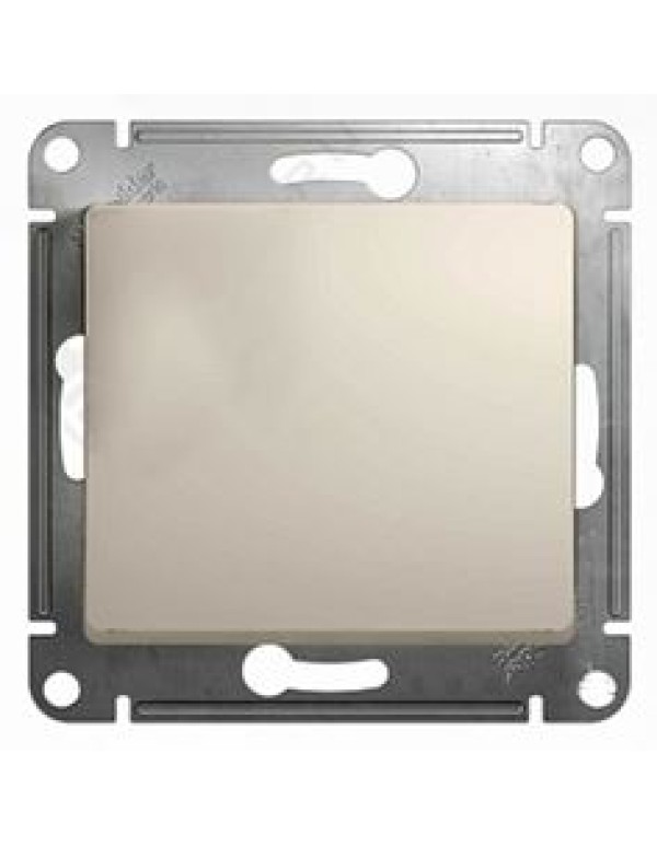 GLOSSA 1-клавишный ПЕРЕКЛЮЧАТЕЛЬ,сх.6,10AX, механизм, МОЛОЧНЫЙ