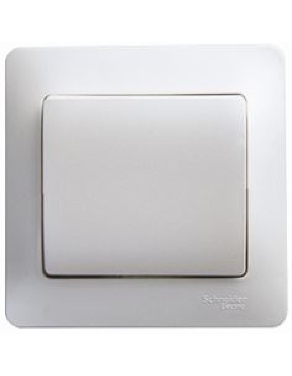 GLOSSA 1-клавишный ВЫКЛЮЧАТЕЛЬ, сх.1, 10АХ, в сборе, ПЕРЛАМУТРОВЫЙ