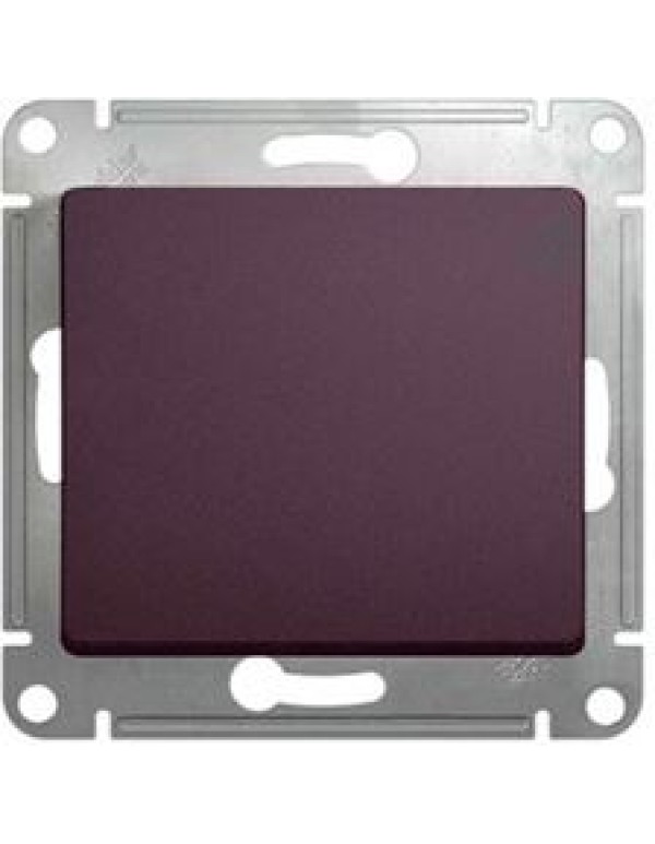 GLOSSA 1-клавишный ВЫКЛЮЧАТЕЛЬ,сх.1,10AX, механизм, СИРЕНЕВЫЙ ТУМАН